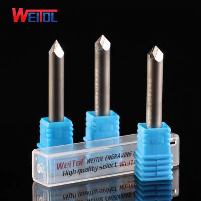 Weitol PCD Marble Stone Cutting Tools end milling cutter