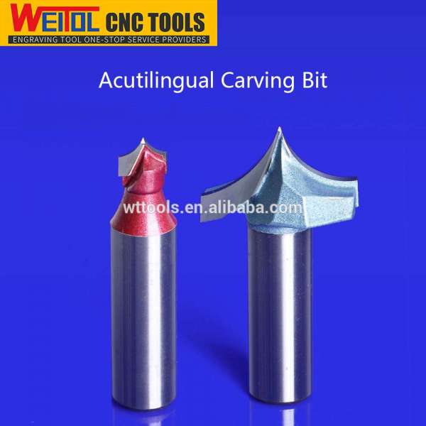 WeiTol high quality carbide cnc tools carving router bit for woodworking