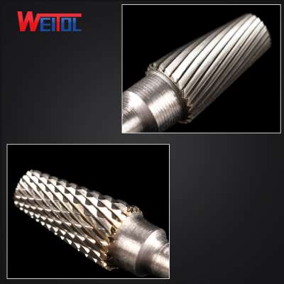 product S type carbide rotary files burrs for wood cutting